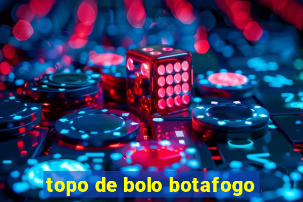 topo de bolo botafogo